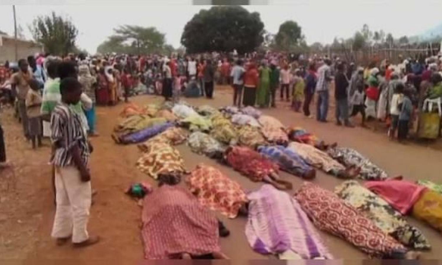Image des personnes tuées en Ituri 