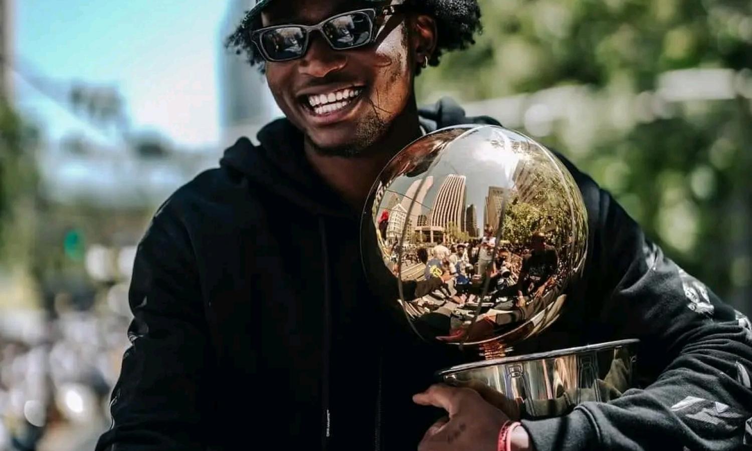 La star congolaise de NBA Jonathan Kuminga 