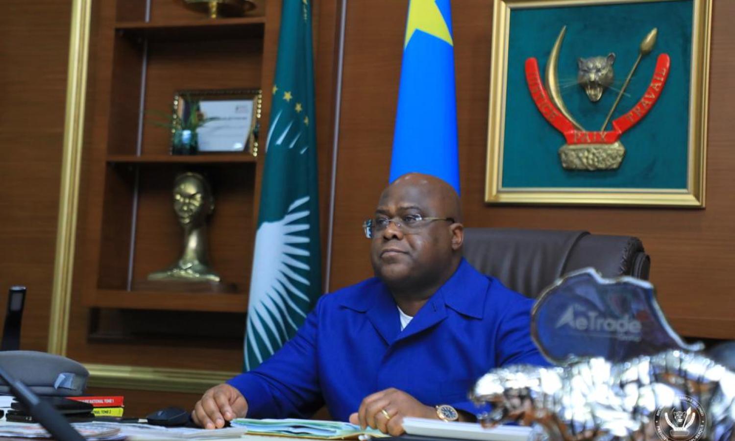 Le Président de la RDC Félix Tshisekedi 