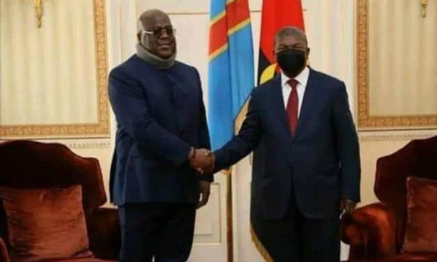 La situation sécuritaire de la RDC au centre des échanges entre Félix Tshisekedi et Joao Lorenco à Luanda