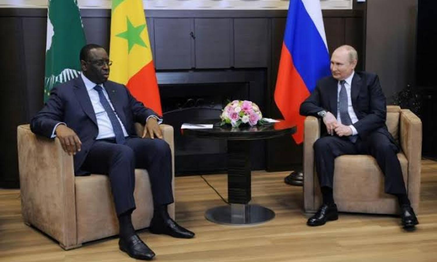 Macky Sall plaide pour la libération de stocks de céréales auprès de Poutine