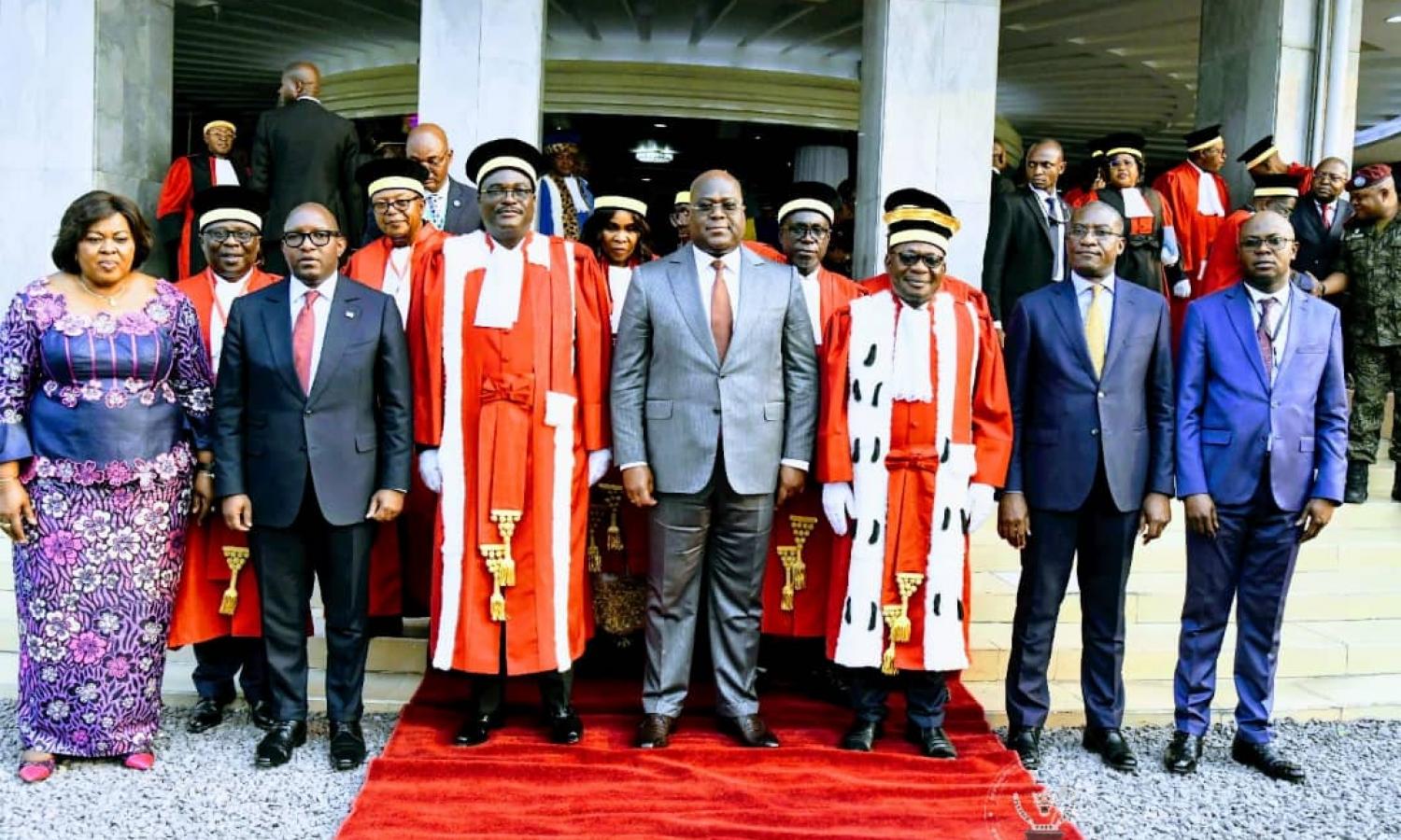 Félix Tshisekedi a reçu les serments de hauts magistrats à Kinshasa 