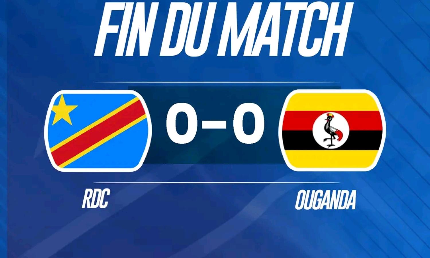 Score final du match RDC -Ouganda au CHAN Algérie 2023