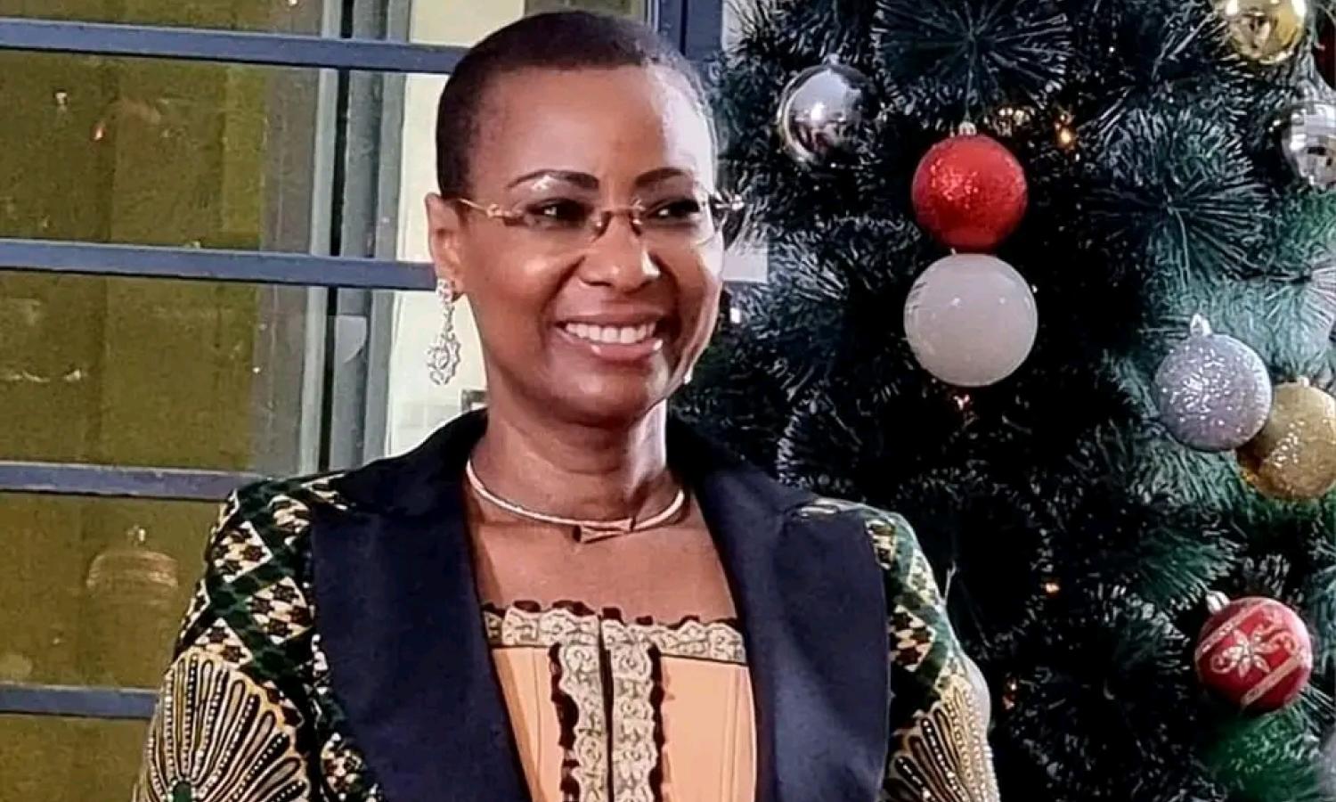 Olive Lembe Kabila, épouse de l'ancien président de la République Démocratique du Congo,Joseph Kabila 