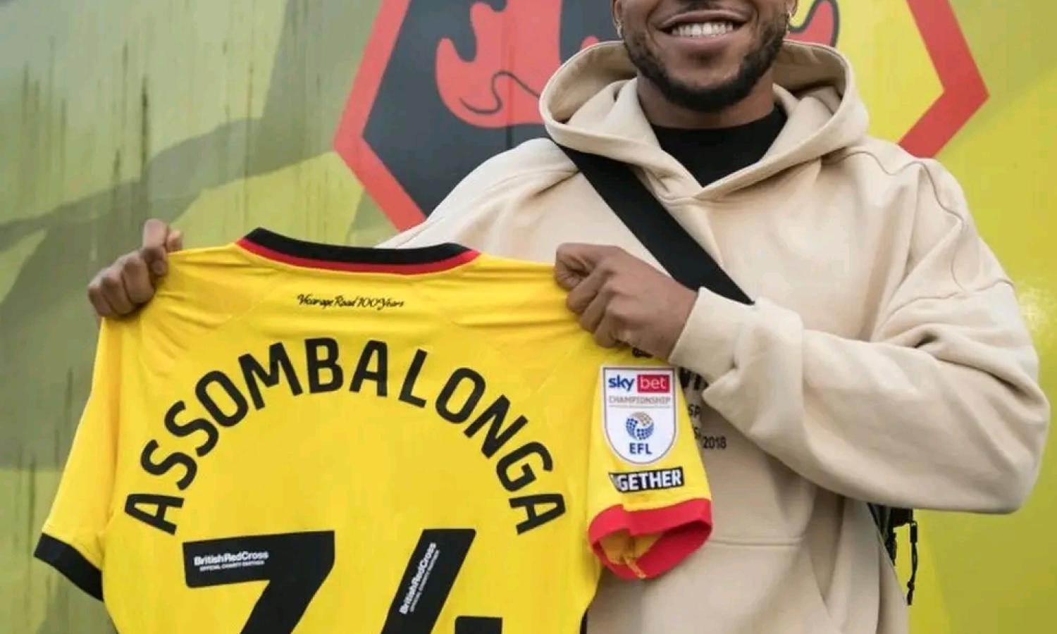 L’attaquant international congolais Britt Assombalonga a signé son retour à Watford