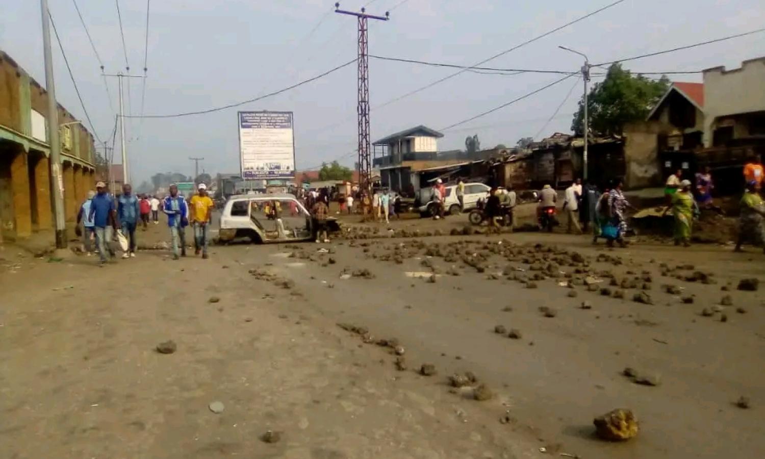 Reprise des activités à Goma après les manifestations 
