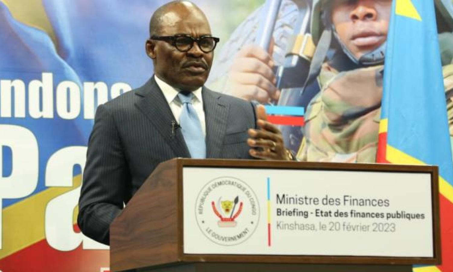 Le ministre des Finances de la RDC Nicolas Kazadi