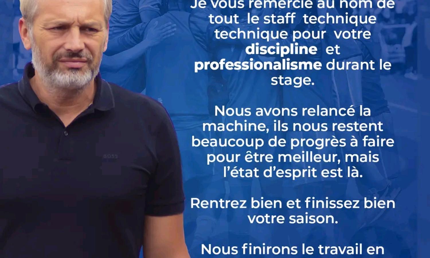 L'entraîneur français Sébastien Desabre 