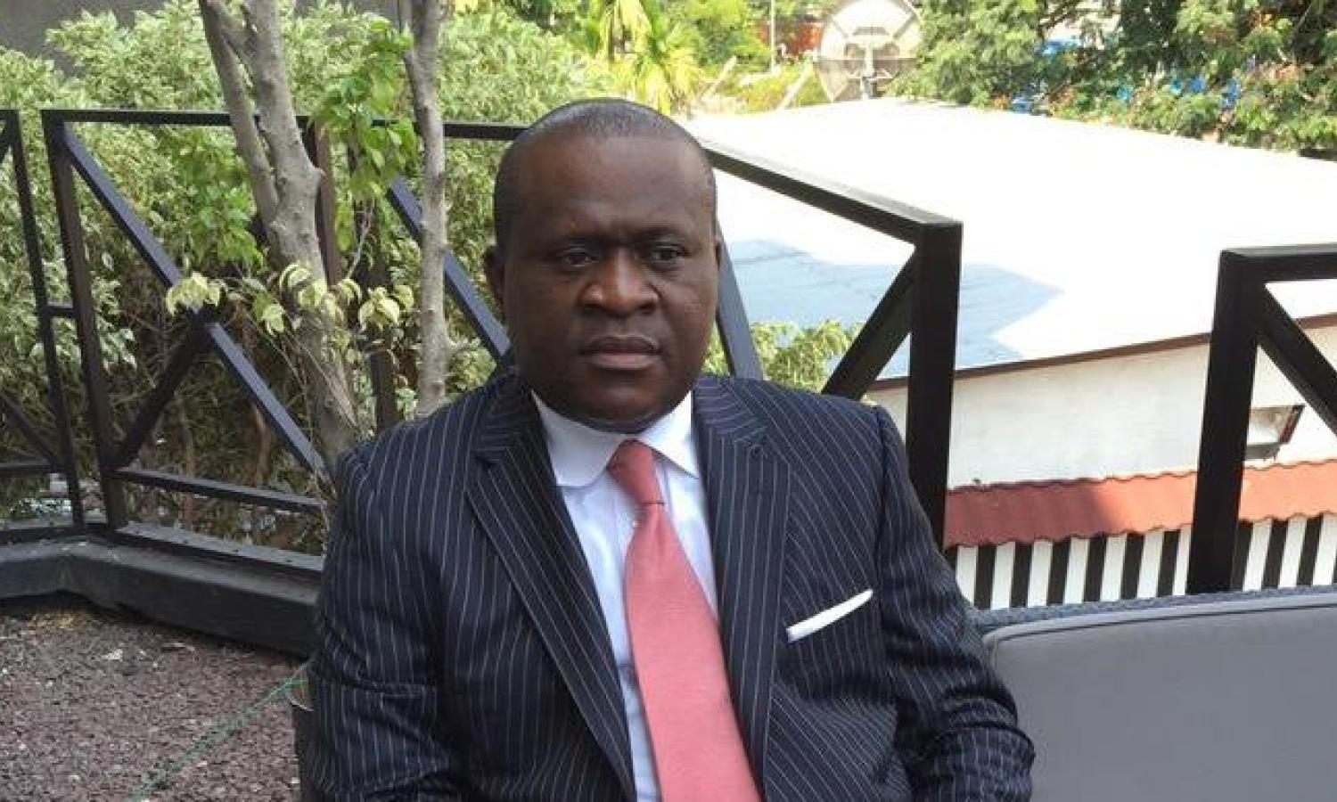 Fortunat Biselele Kayipangi, ancien conseiller spécial du chef de l'État Félix Tshisekedi