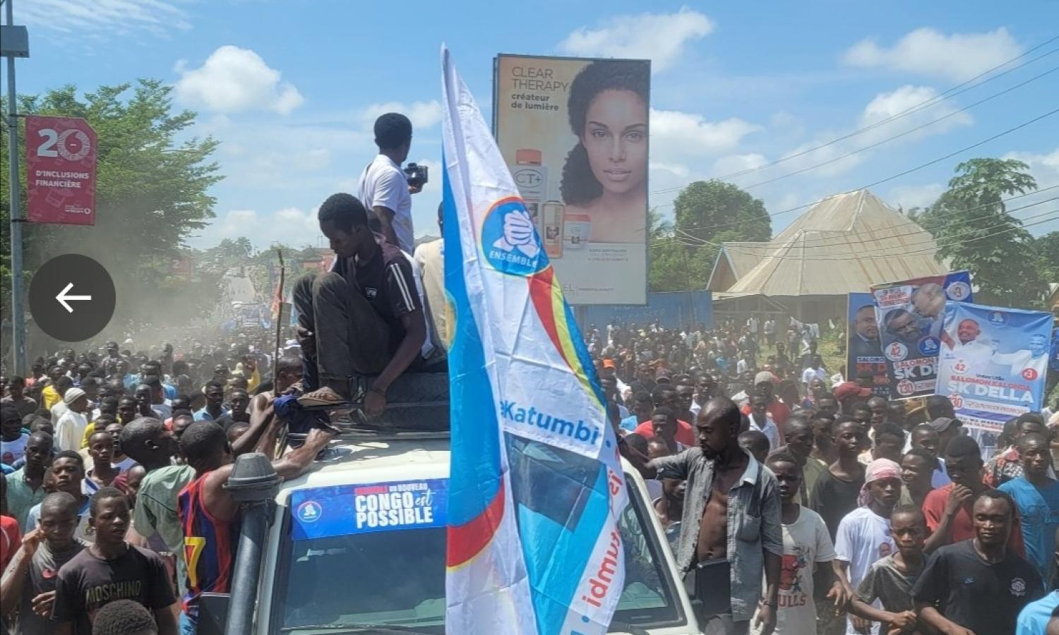 Le parti de Katumbi en meeting 