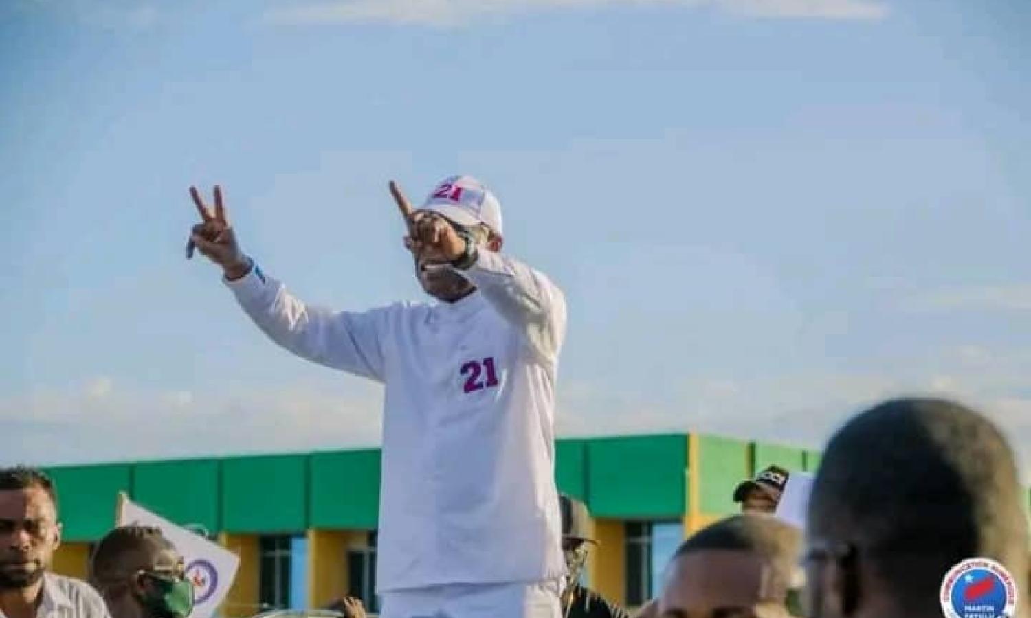Martin Fayulu pendant la campagne électorale 