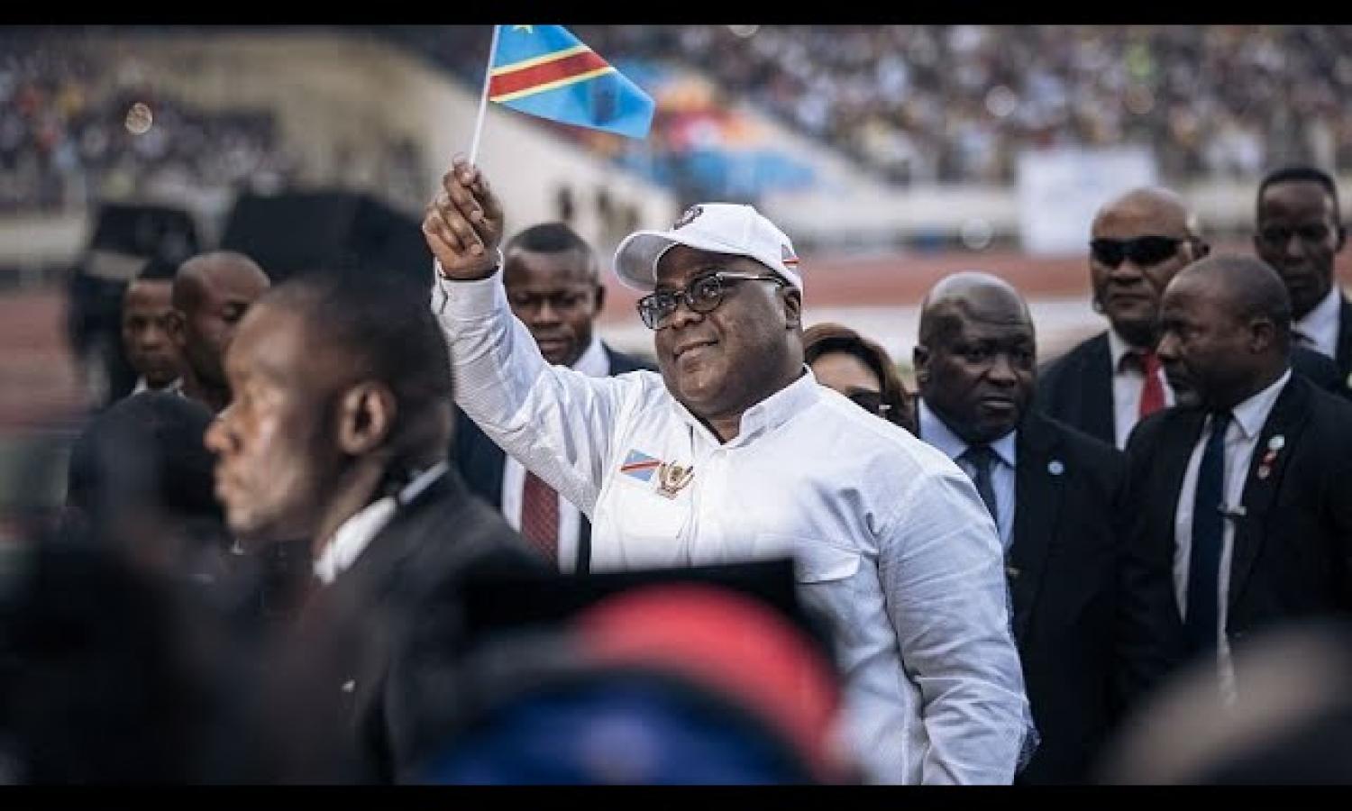 Félix Tshisekedi au stade des martyrs 