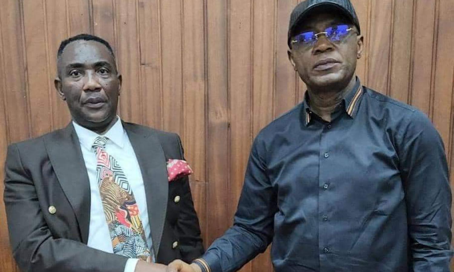 Godé Mpoyi et Gentiny Ngobila 