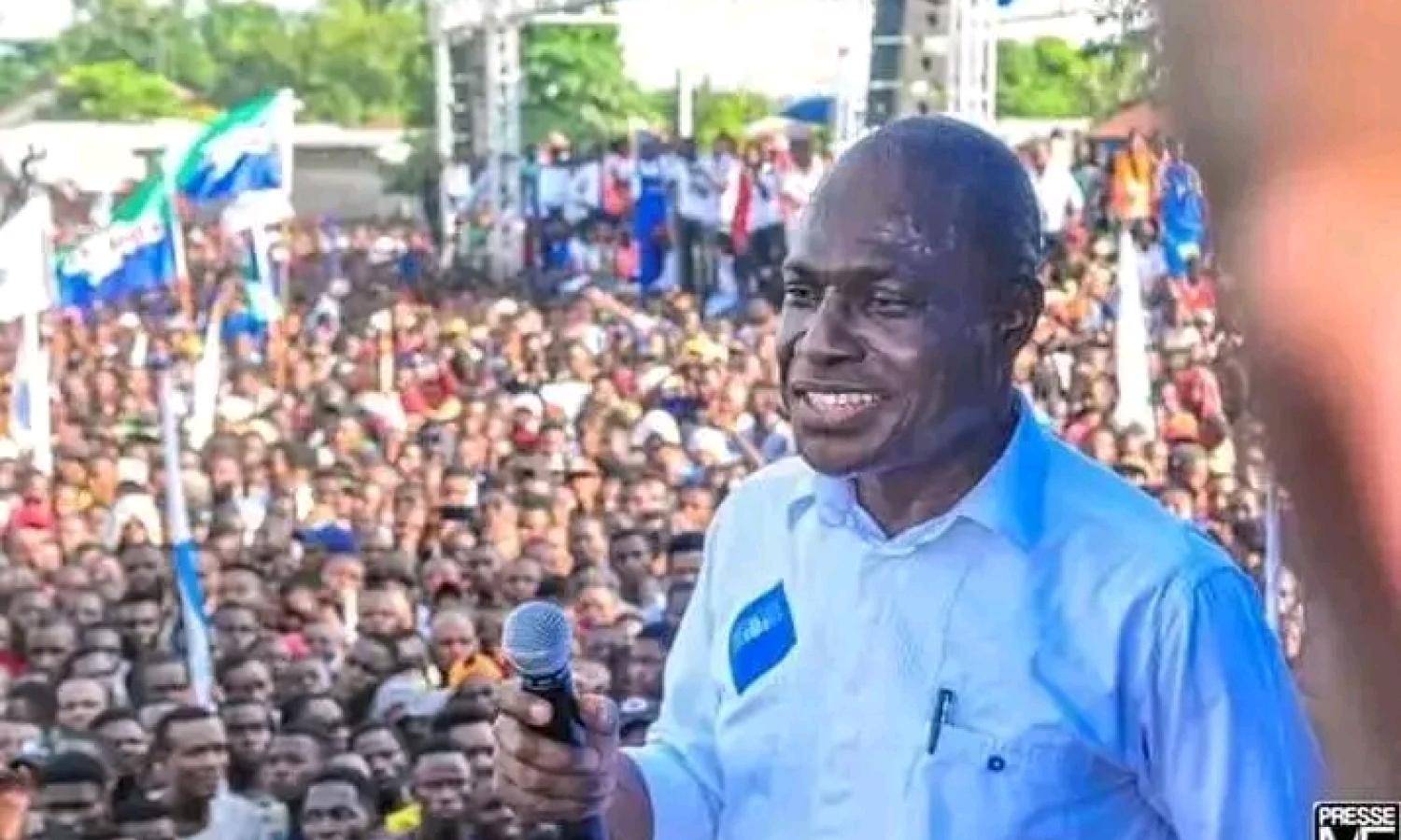 Martin Fayulu, président de l'ECIDé