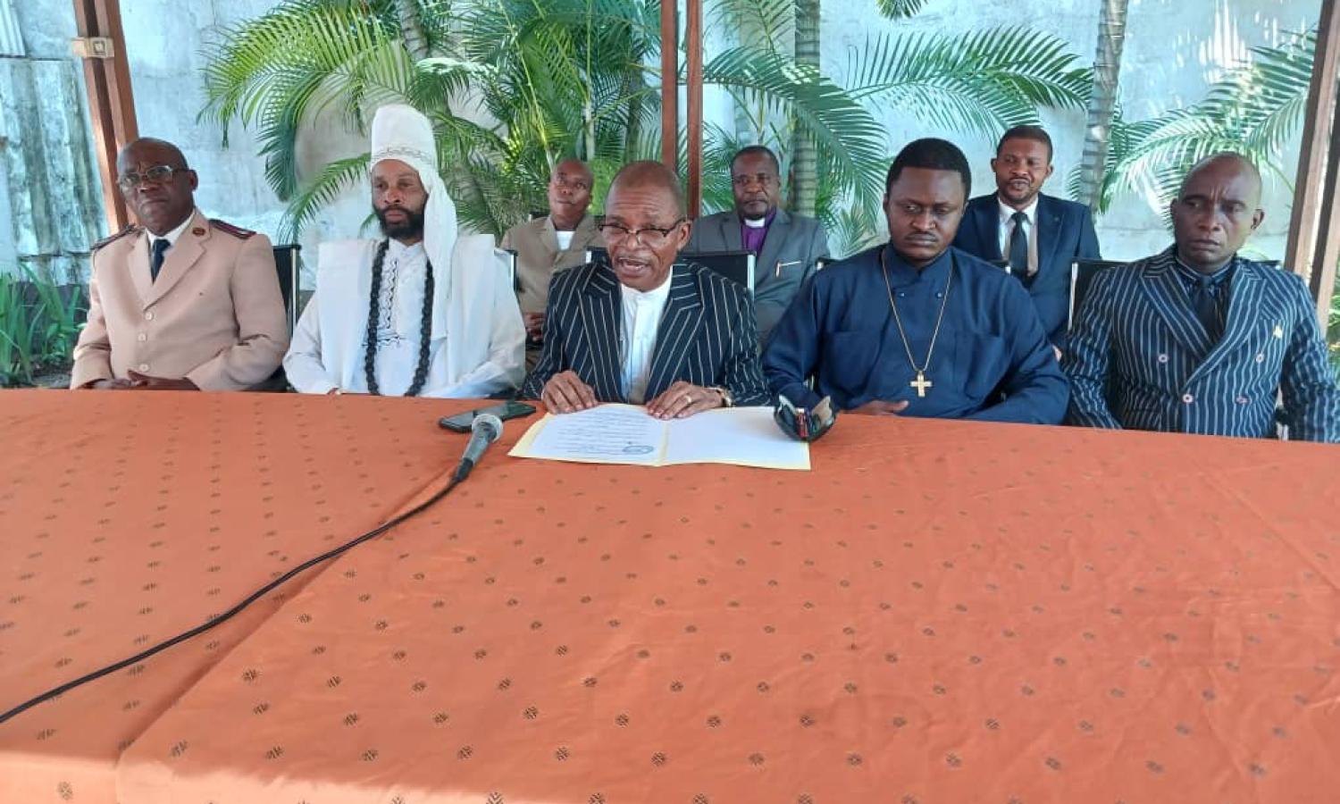 Les chefs des différentes confessions religieuses de la RDC 